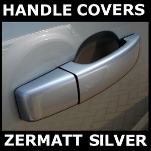 Land Rover Discovery 3 Zermatt Silver Door Handle Covers (2005 on) Preview